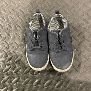 OshKosh B'gosh Navy and White Kids Sneakers